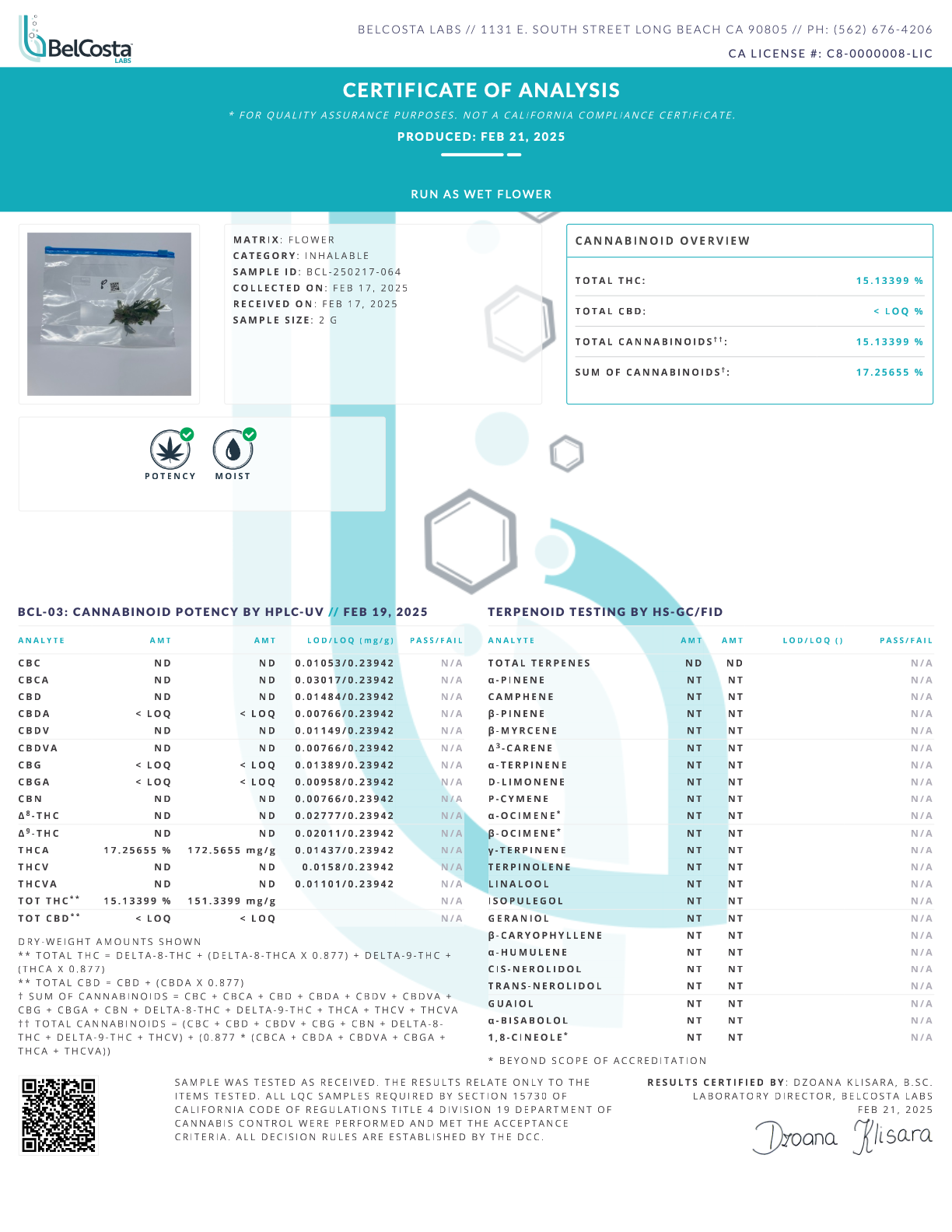 White Cherry Freeze THCA Flower
