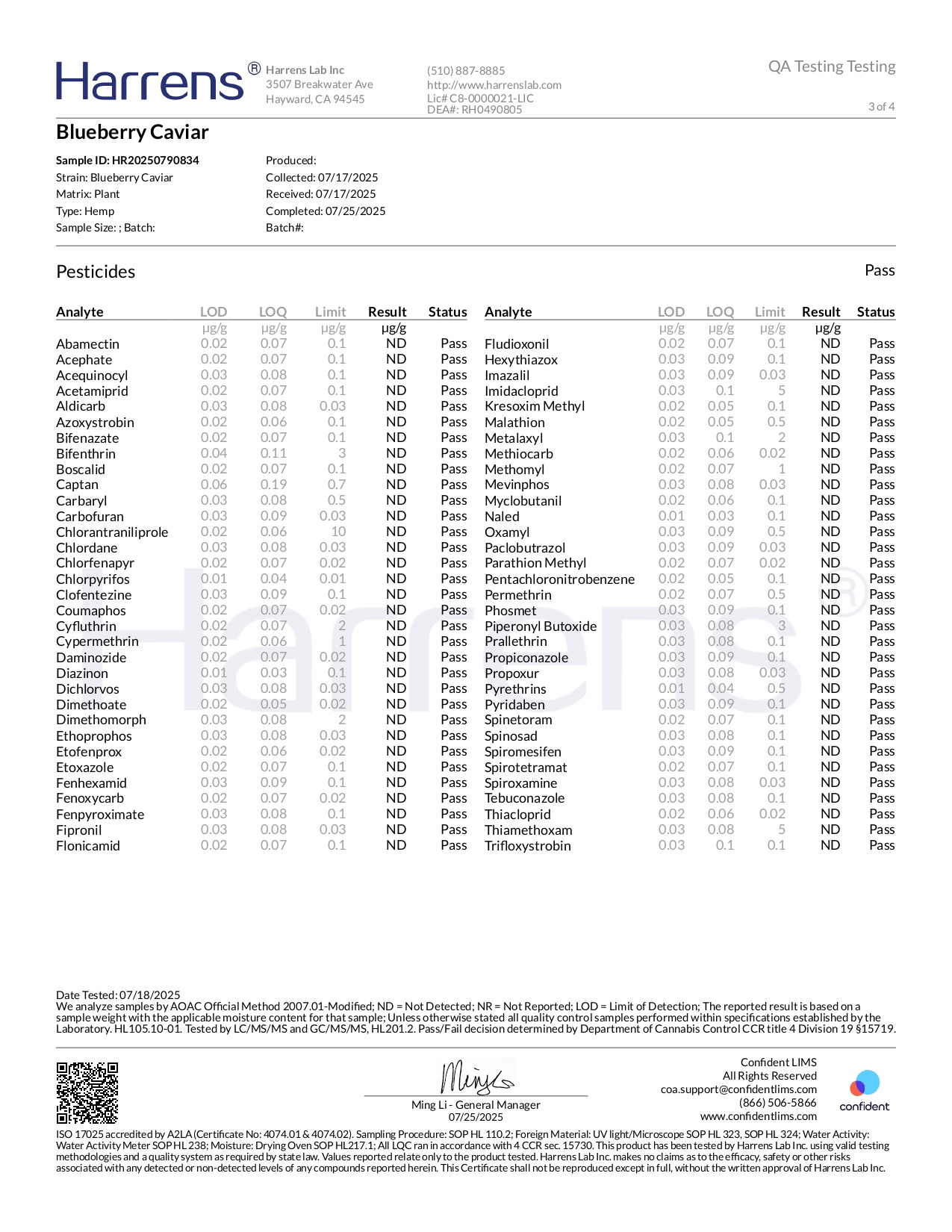 Blueberry Caviar THCA Flower